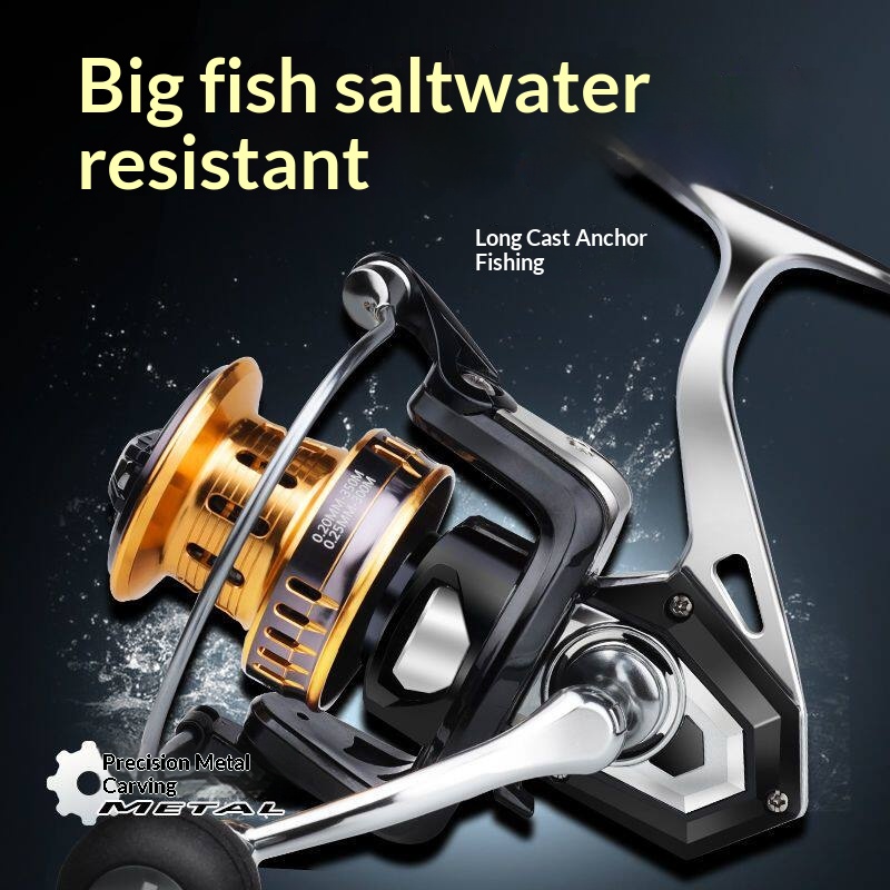 Surf Reel - Mulinello da Pesca Hasida in Metallo,