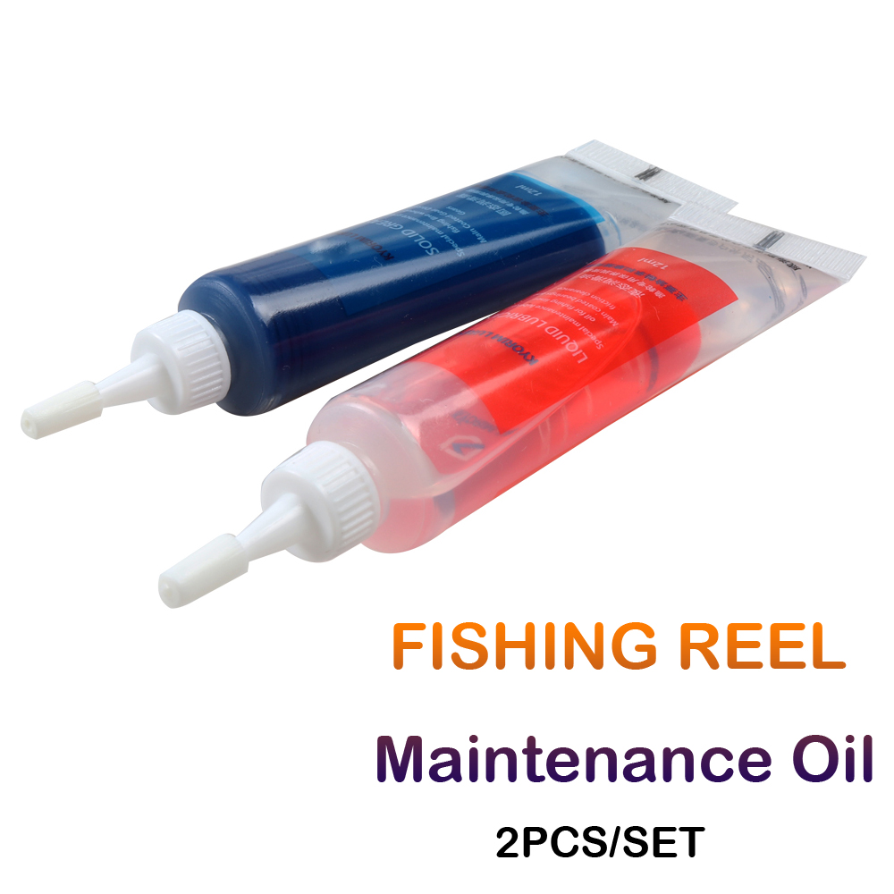 Reel Lubricant - 2 pezzi mulinello da pesca manutenzione