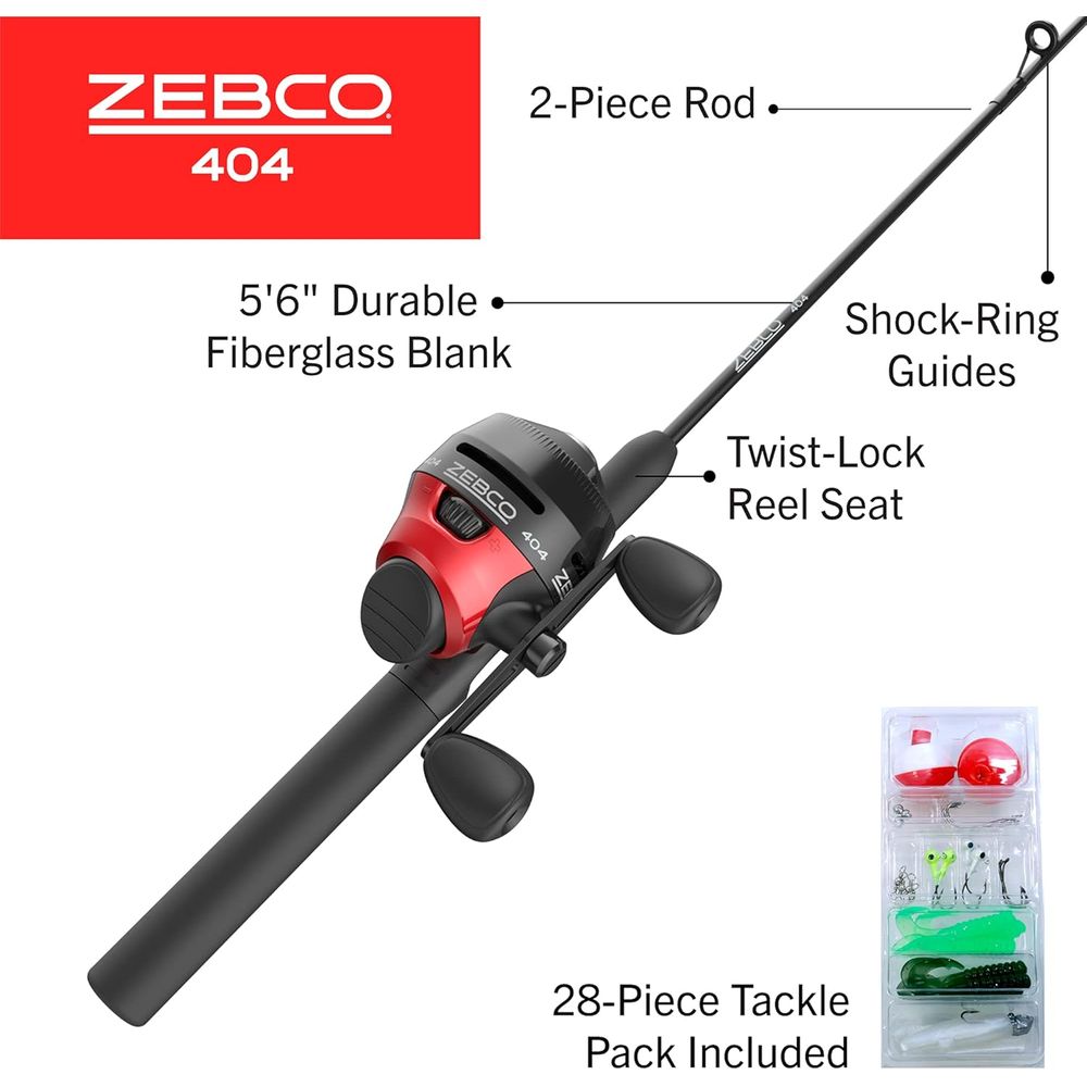 Combo Canna da Pesca Spincast  - Spincast Reel recensione e prezzo
