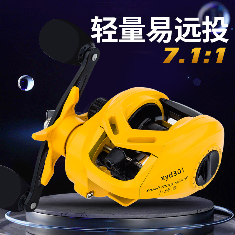 Mulinello da Casting Giallo N+ - Ice Fishing Reel recensione e prezzo