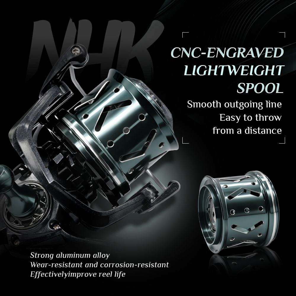 Mulinelli da Pesca NHK 8000-14 - Spinning Reel recensione e prezzo